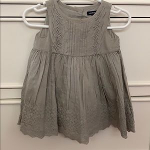 Gray baby dress